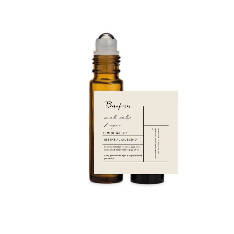 Castor Oil Eye Serum Anti-Wrinkle Remove Dark Circles Eye Bags Anti-Puffiness Lift Firm Ball Massage Moisturize Nourish Eye Care